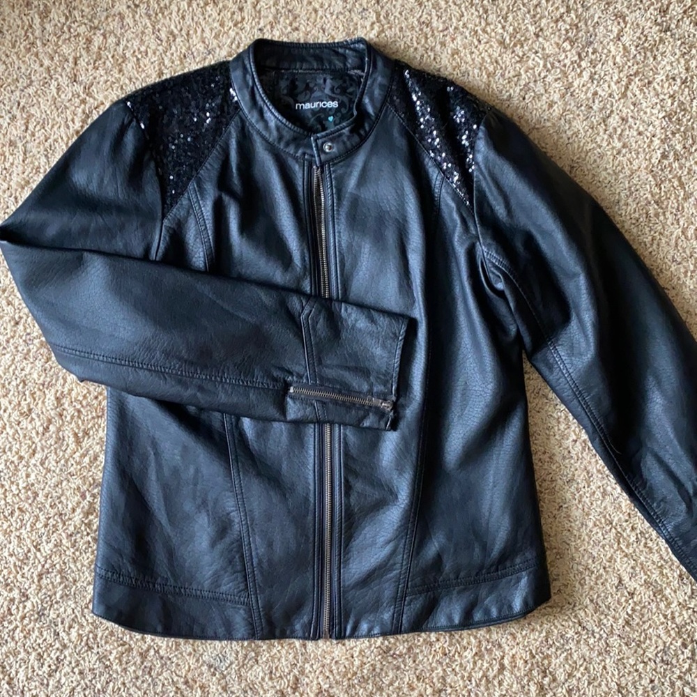 Leather jacket